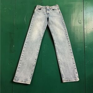 Levi’s Wedgie Jeans. Light wash. Size: 26